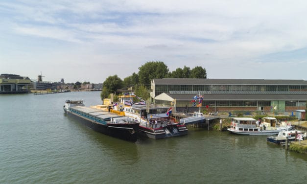 Het binnenvaartmuseum en -documentatiecentrum in Dordrecht