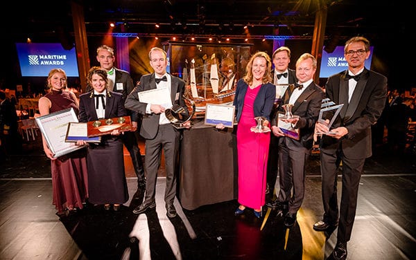 Vijf winnaars op het Maritime Awards Gala 2019