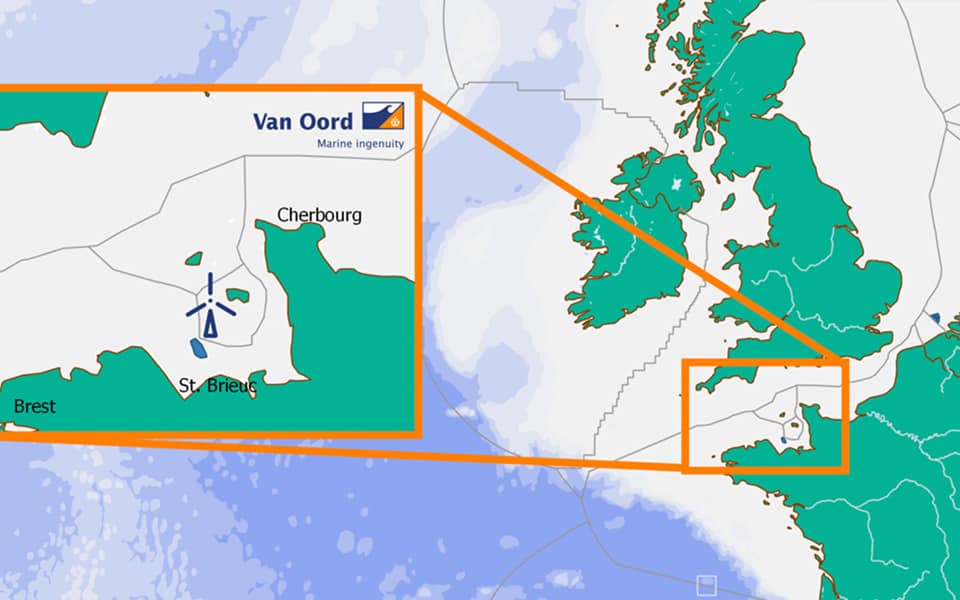 Ailes Marines selects Van Oord for the foundation transport and installation works at Saint-Brieuc Offshore Wind Farm