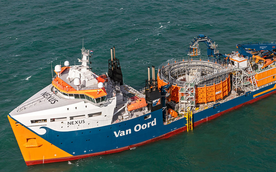 Ørsted and Van Oord have successfully installed all array cables of the Borssele I & II offshore wind farm