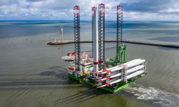 Turbines op grootste  offshore windpark België