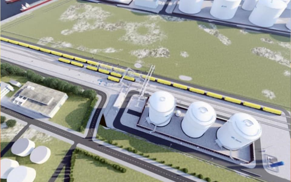 GPS breidt terminal uit met spoorverbinding en nieuwe tanks voor opslag ethanol