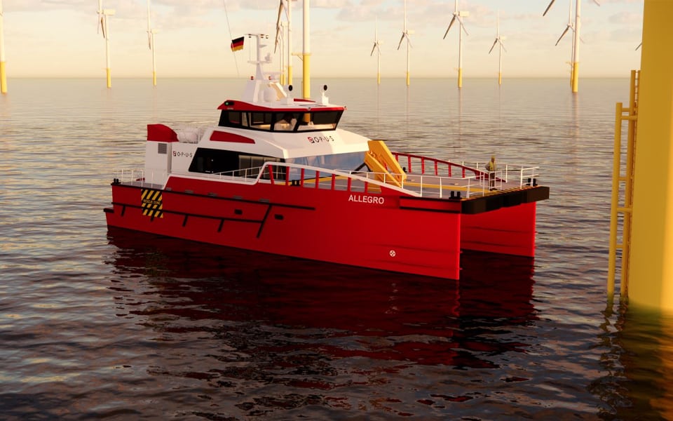 Damen signs with Opus Marine for Germany’s first  FCS 2710