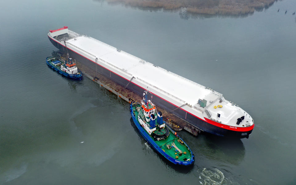 HGK Shipping builds the most modern gas tanker vessel