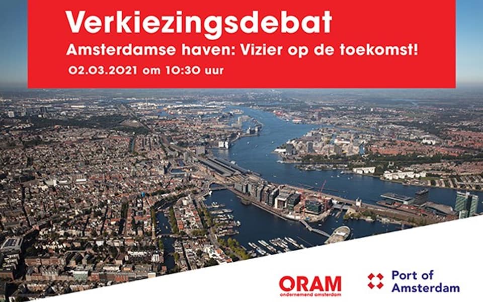 Uitnodiging Verkiezingsdebat Amsterdamse haven: Vizier op de toekomst!