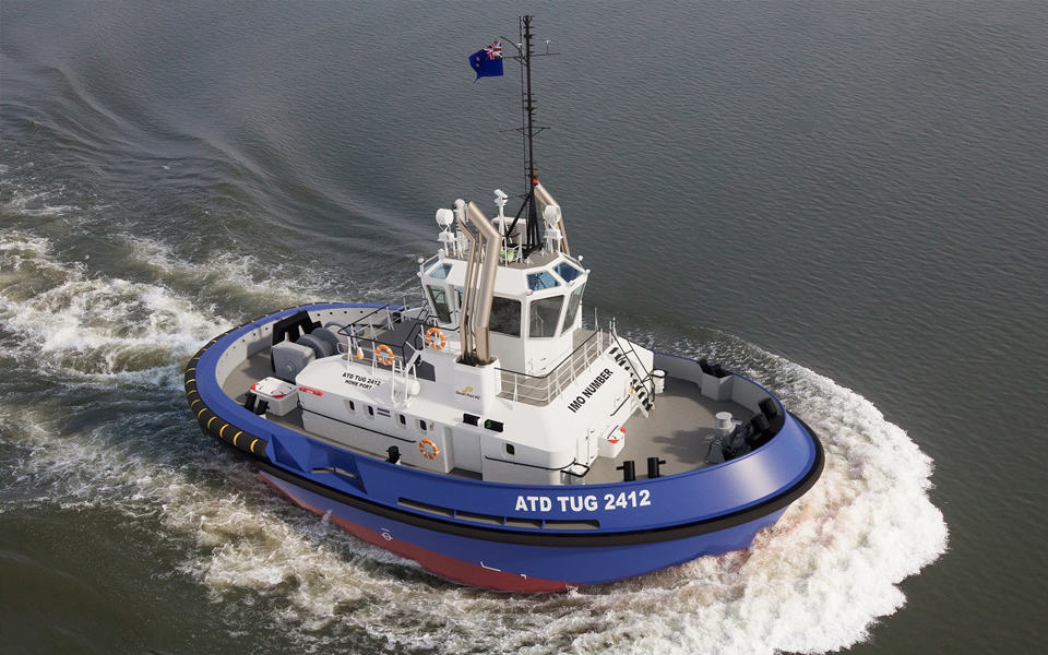 Damen signs with South Port New Zealand for ATD 2412