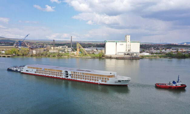 Concordia Damen launches A-ROSA’s next-generation  ‘E-Motion’ river cruise ship