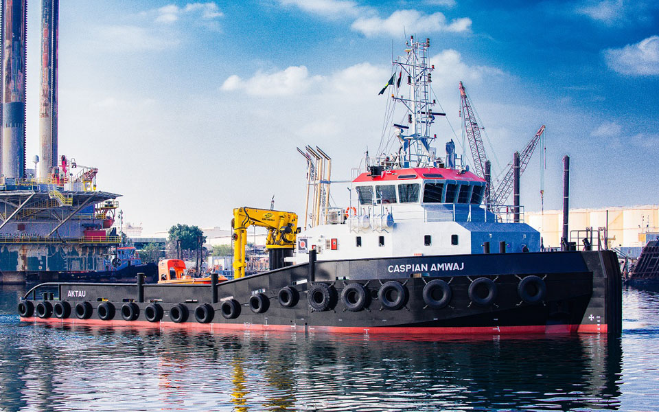 Damen Shoalbuster 3815 SD delivered  to Caspian Offshore Construction