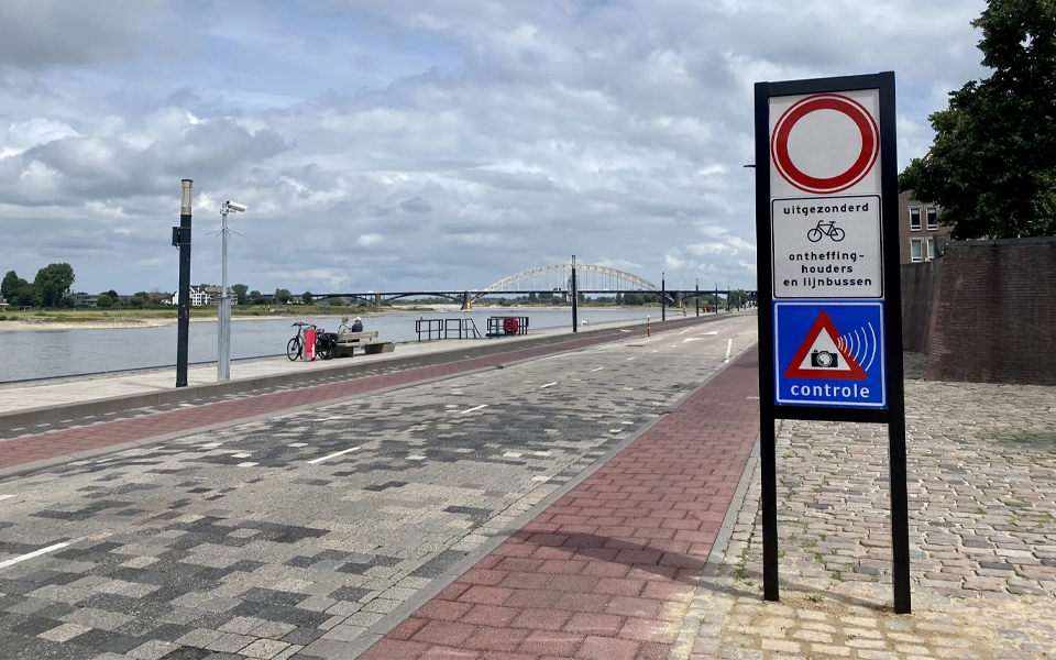 Verkeersmaatregelen Waalkade Nijmegen per 1 september 2022.