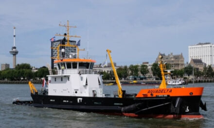 Presentatie Aquadelta, nieuw waterinjectievaartuig van Van der Kamp