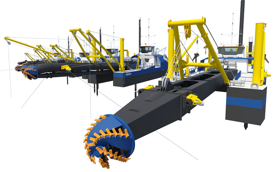 Damen Shipyards announces  all-new Cutter Suction Dredger range