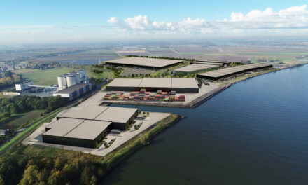 Nieuw watergebonden bedrijventerrein  en containerterminal Hoeksche Waard