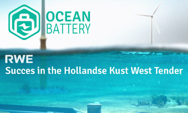 Groningse Startup gaat samen met RWE grootschalige energieopslag ontwikkelen voor Hollandse Kust West VII
