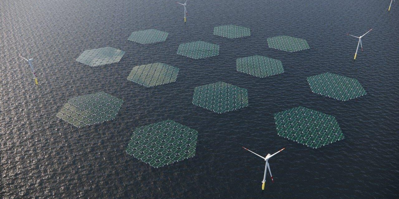 SolarDuck awarded the world´s largest hybrid offshore floating solar power plant at the offshore wind park Hollandse Kust West VII (Netherlands), following winning bid of RWE´s subsidiary Oranje Wind Power II
