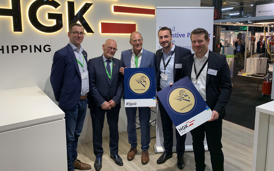 HGK Shipping wordt Green Award incentive provider