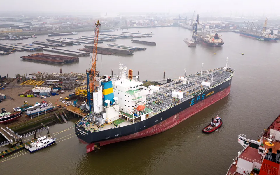 Eerste systeem voor carbon capture op schepen geïnstalleerd