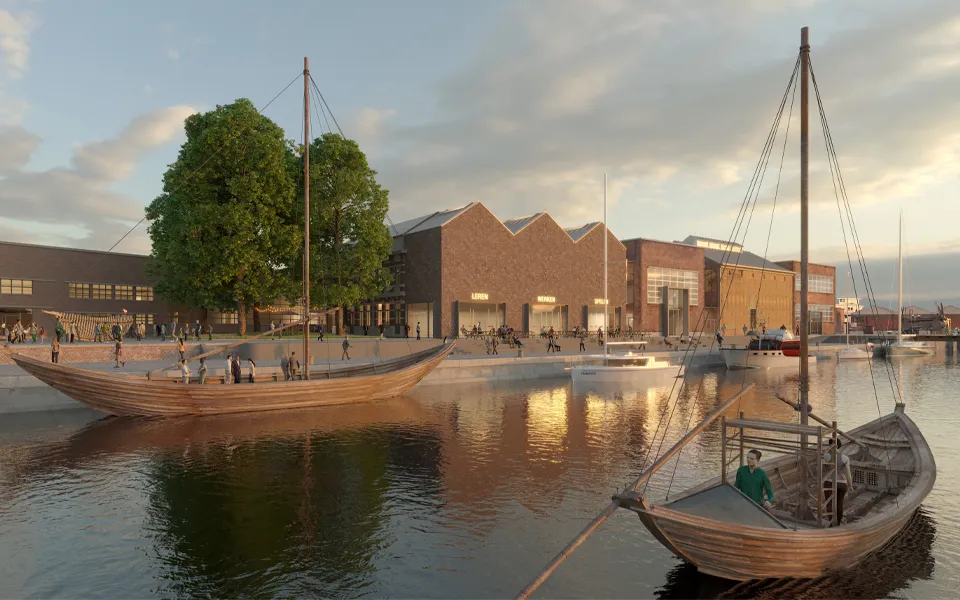 Nieuw belevingscentrum haven Antwerpen-Brugge