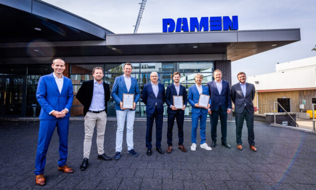Damen wins class and flag states approval in principle  for future methanol-fuelled workboats