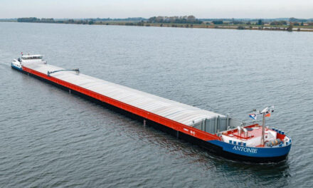 Concordia Damen: proefvaart eerste nieuwbouw binnenvaartschip op waterstof ‘WEVA’ goed verlopen