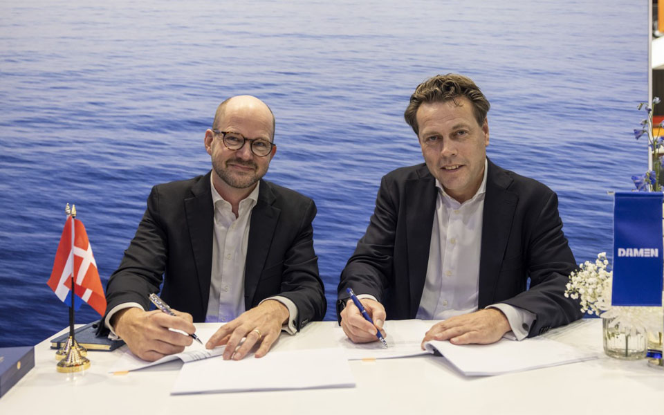 Damen Green Solutions and Bawat A/S joint venture marks official signing for Mobile Ballast Water Management Systems