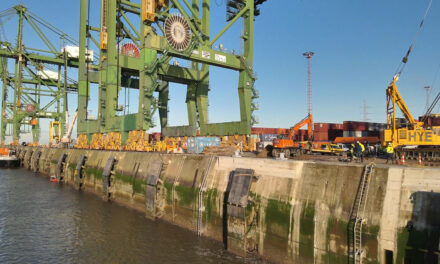 Boldercapaciteit op Noordzee Terminal verhoogd van 150 naar 2×250 ton