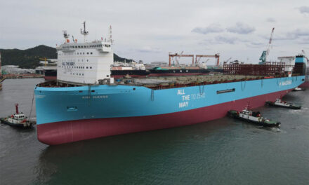 Methanol-primeur voor Ane Maersk