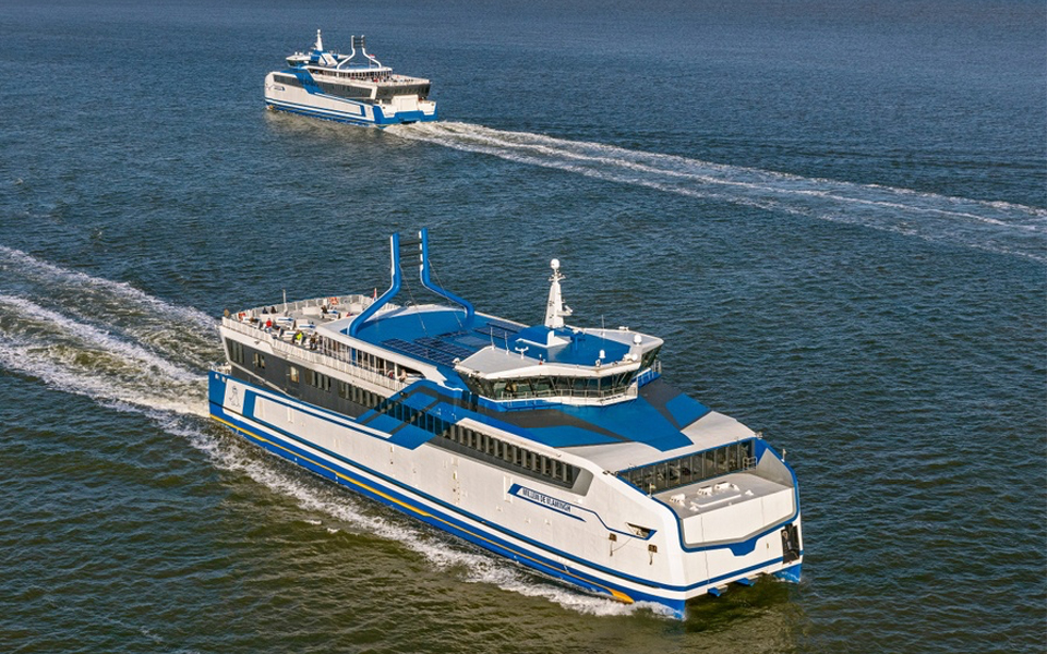 Goud voor LNG-catamarans Rederij Doeksen