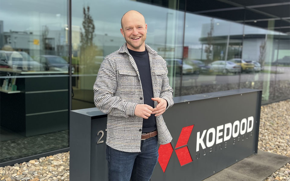 Menno Bijnagte nieuwe sales manager Koedood