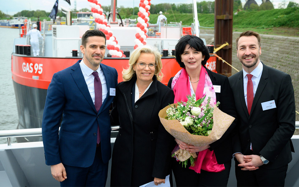 HGK Shipping launches “GAS 95”, the flagship of the gas tanker fleet